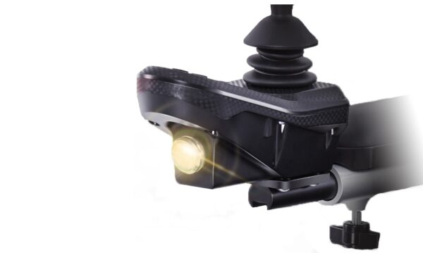 Joystick z podświetleniem, idealny do symulatorów i gier.