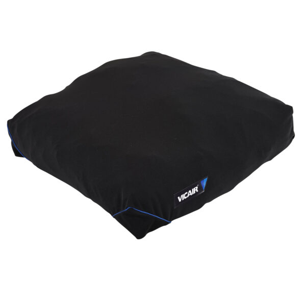 Poduszka Vicair w kolorze czarnym, komfortowa i ergonomiczna.