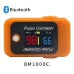 Pulsoksymetr BM1000C z wyświetlaczem i łącznością Bluetooth.